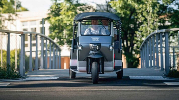 Hang doc xe tuk tuk dung dong co dien Audi xuat hien o an do 1 11 1655888476 925 width740height416